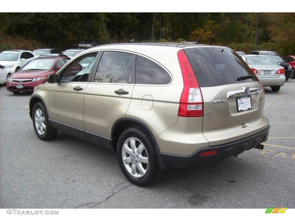 2007 CR-V EX 4WD - Borrego Beige Metallic / Ivory photo #2