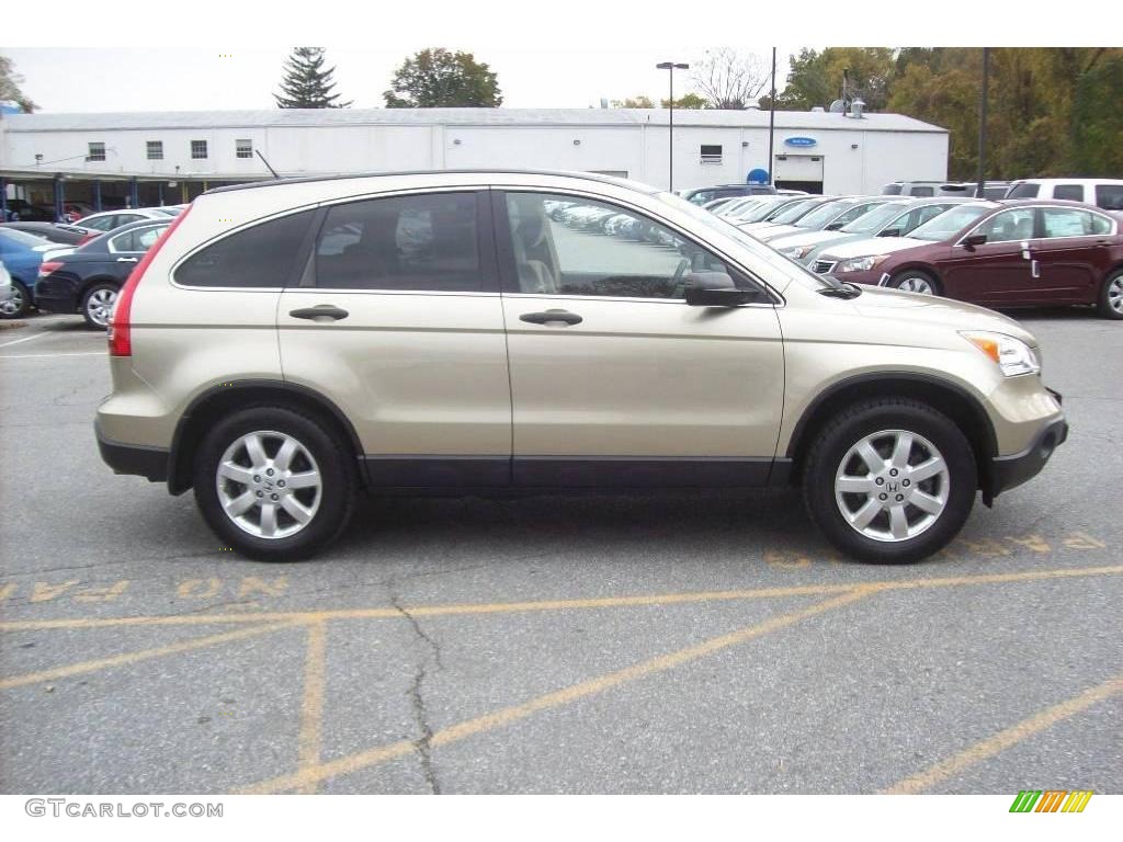 2007 CR-V EX 4WD - Borrego Beige Metallic / Ivory photo #20