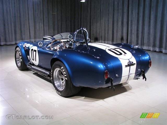 Guardsman Blue 1965 Shelby Cobra CSX4000R Series Roadster Exterior Photo #202021