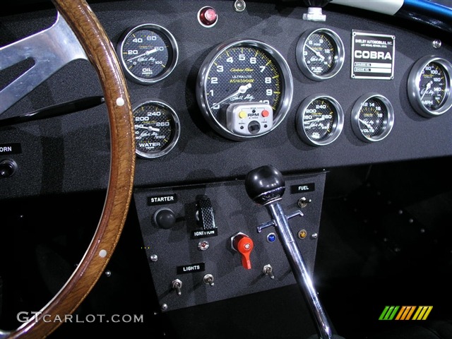 1965 Shelby Cobra CSX4000R Series Roadster Gauges Photos