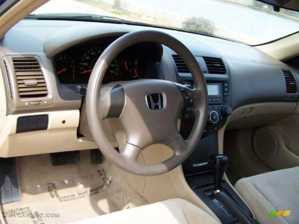 2003 Accord LX Sedan - Noble Green Pearl / Ivory photo #5