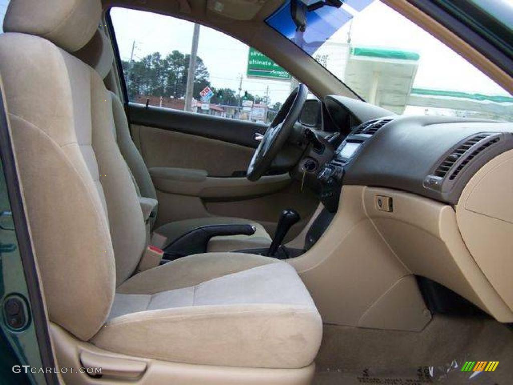 2003 Accord LX Sedan - Noble Green Pearl / Ivory photo #13