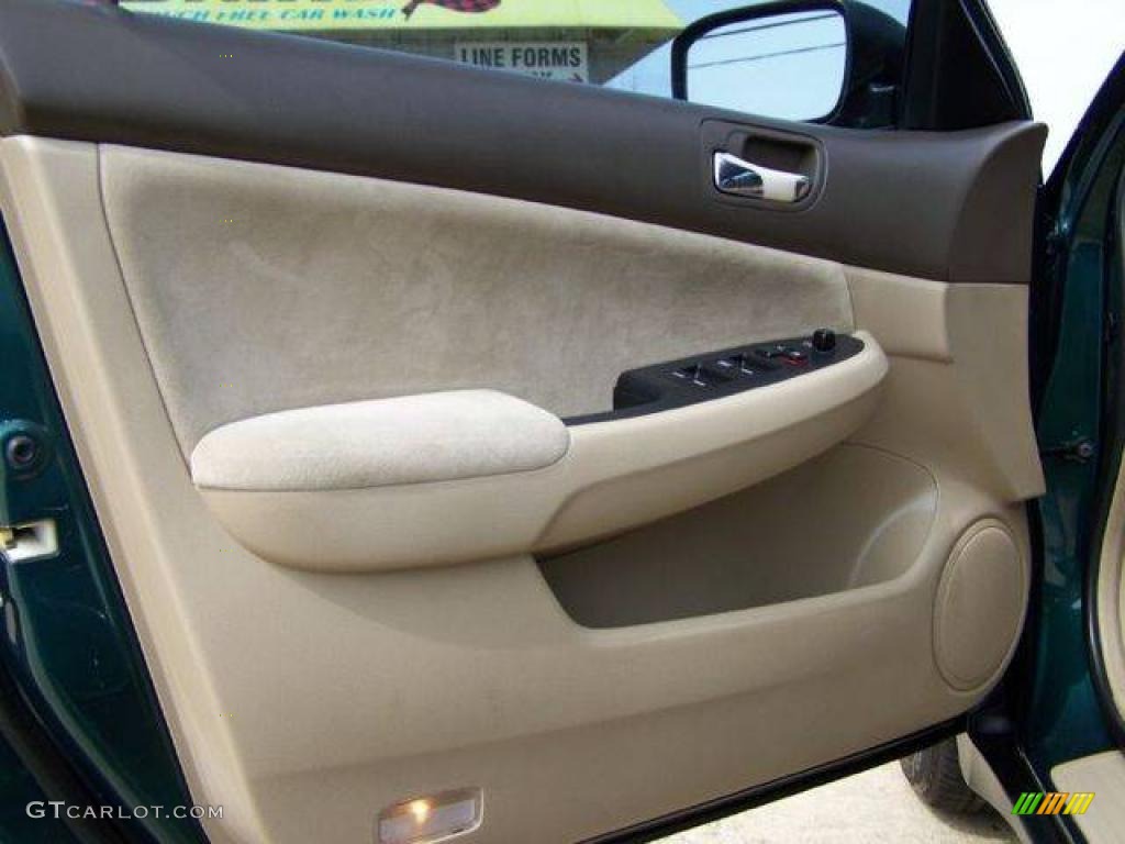 2003 Accord LX Sedan - Noble Green Pearl / Ivory photo #16