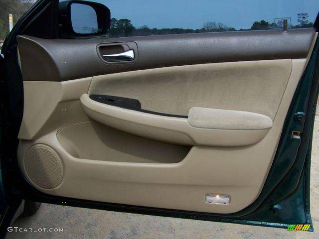 2003 Accord LX Sedan - Noble Green Pearl / Ivory photo #17