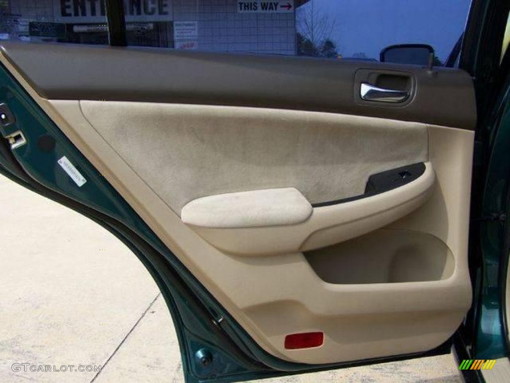 2003 Accord LX Sedan - Noble Green Pearl / Ivory photo #18