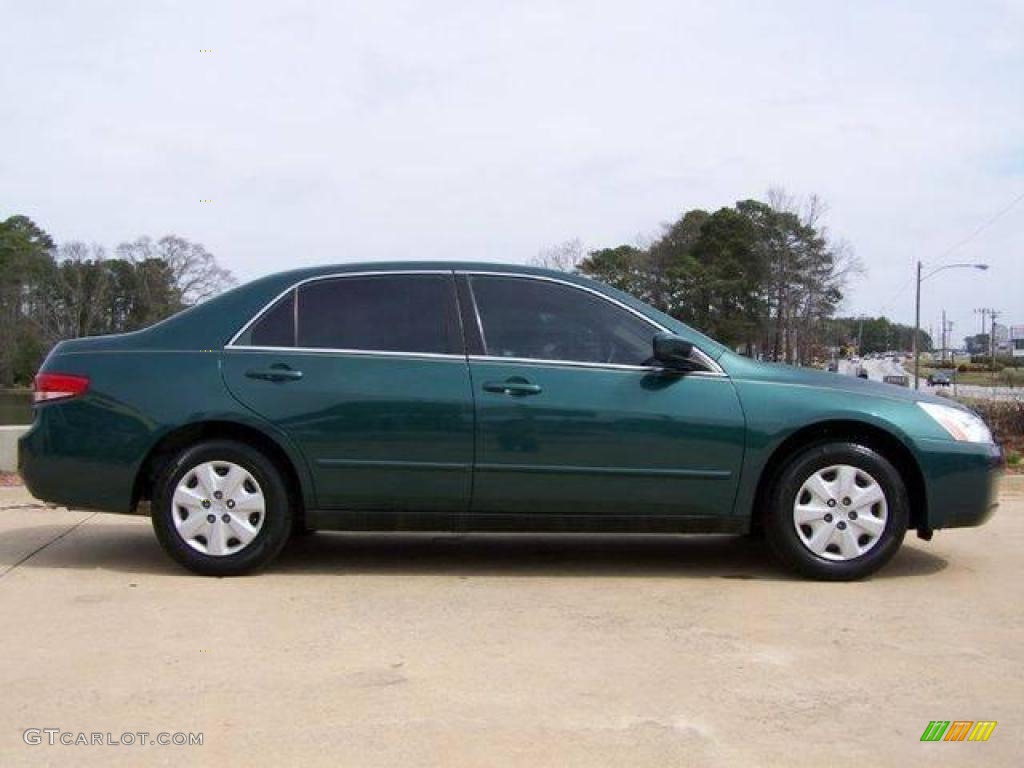 2003 Accord LX Sedan - Noble Green Pearl / Ivory photo #23