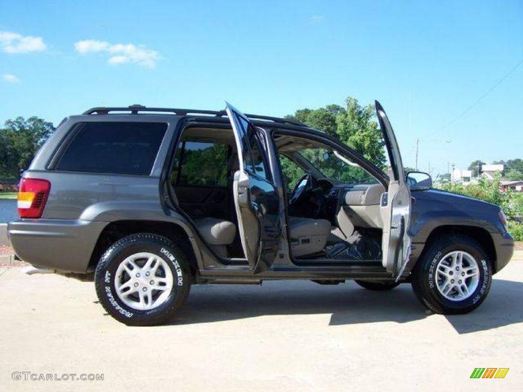 2004 Grand Cherokee Special Edition 4x4 - Graphite Metallic / Taupe photo #5