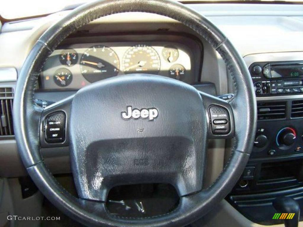 2004 Grand Cherokee Special Edition 4x4 - Graphite Metallic / Taupe photo #12