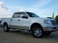 2004 Oxford White Ford F150 Lariat SuperCrew 4x4  photo #46