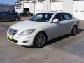 2009 White Satin Pearl Hyundai Genesis 4.6 Sedan  photo #3