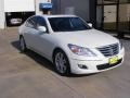 2009 White Satin Pearl Hyundai Genesis 4.6 Sedan  photo #5