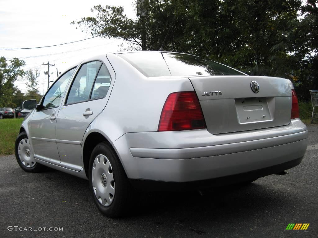 2000 Jetta GL Sedan - Silver Arrow Metallic / Black photo #6