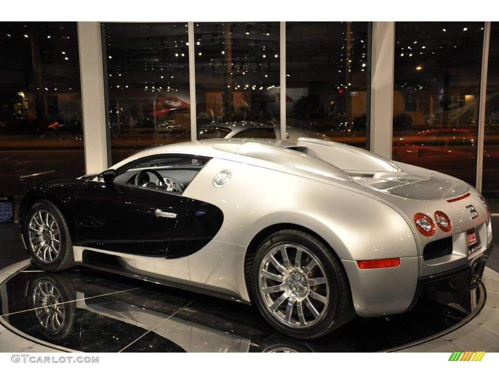 2008 Veyron 16.4 - Bright Silver Metallic/Black / Anthracite photo #5