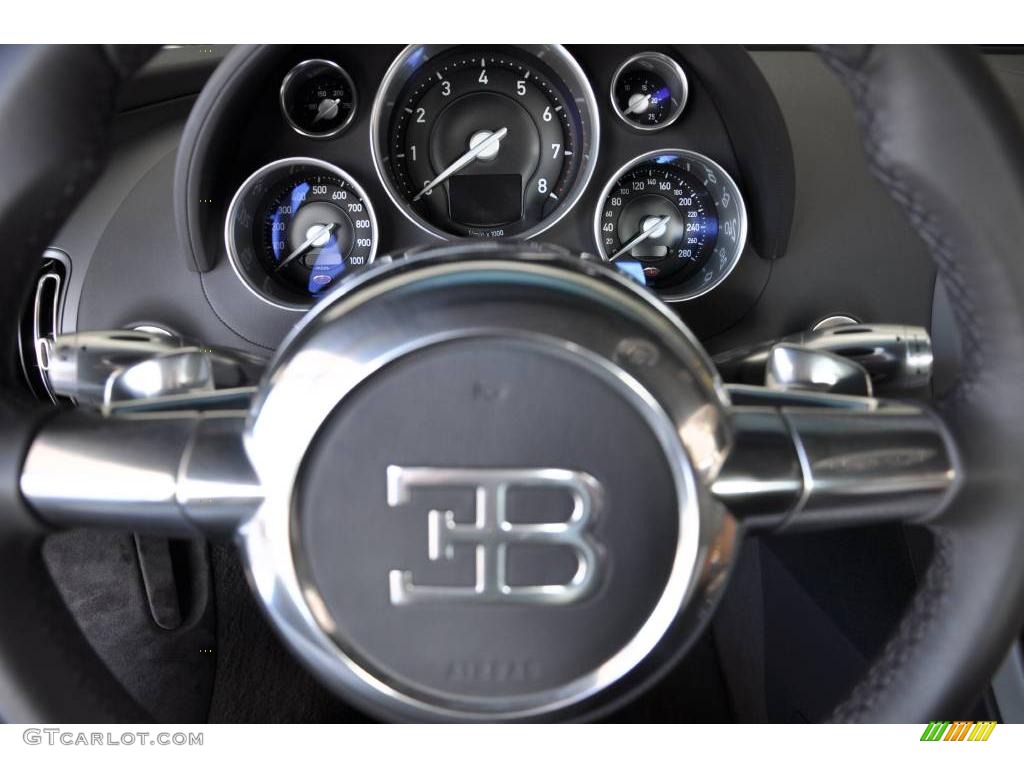 2008 Veyron 16.4 - Bright Silver Metallic/Black / Anthracite photo #15