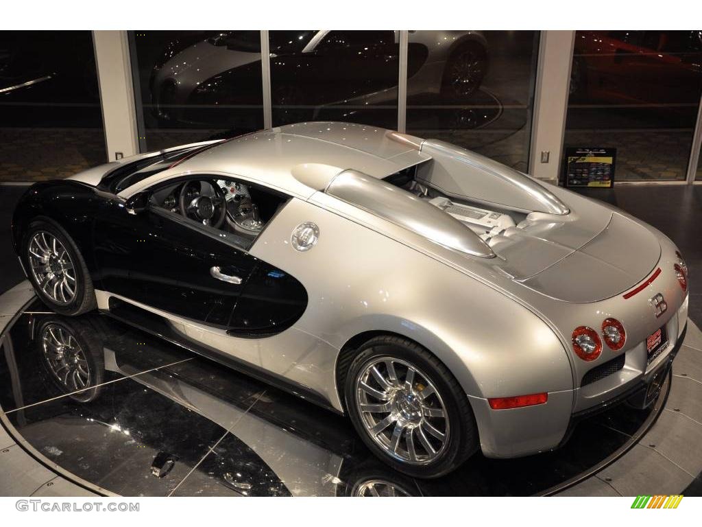 2008 Veyron 16.4 - Bright Silver Metallic/Black / Anthracite photo #46