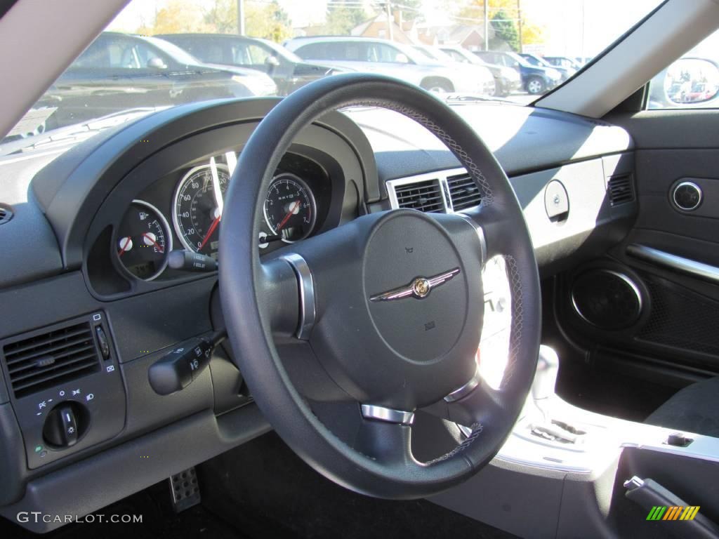 2005 Crossfire SRT-6 Coupe - Sapphire Silver Blue Metallic / Dark Slate Grey photo #6