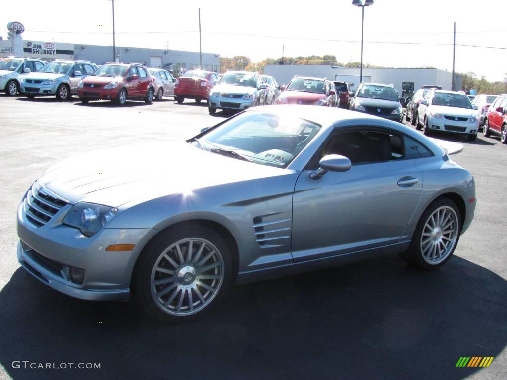 2005 Crossfire SRT-6 Coupe - Sapphire Silver Blue Metallic / Dark Slate Grey photo #12