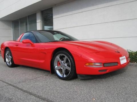 2001 Torch Red Chevrolet Corvette