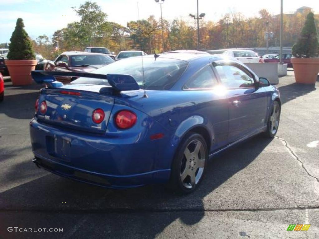 2006 Cobalt SS Supercharged Coupe - Laser Blue Metallic / Ebony/Blue photo #3
