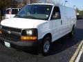 2009 Summit White Chevrolet Express 2500 Extended Cargo Van  photo #1