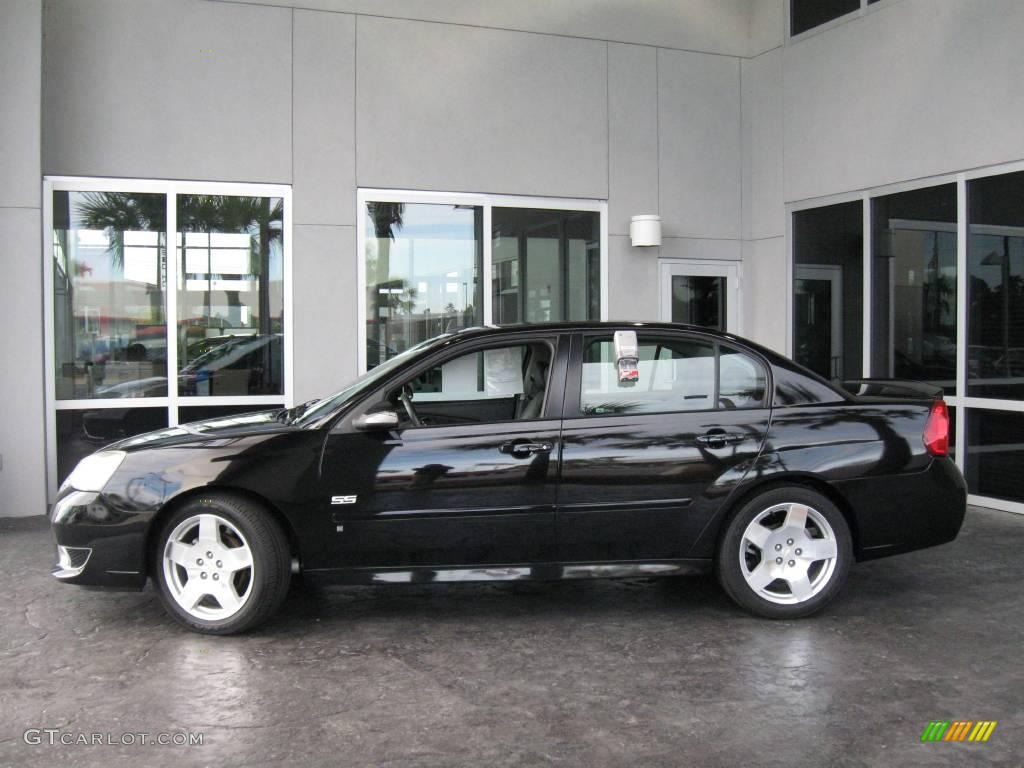 2006 Malibu SS Sedan - Black / Ebony Black photo #6