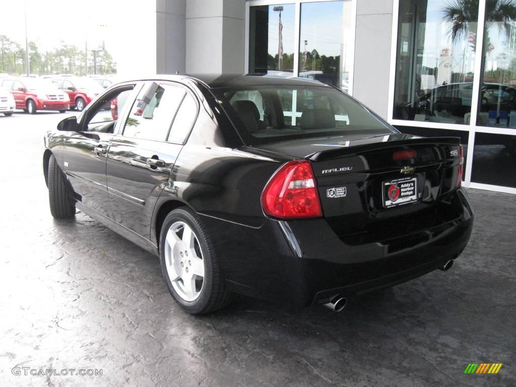 2006 Malibu SS Sedan - Black / Ebony Black photo #7