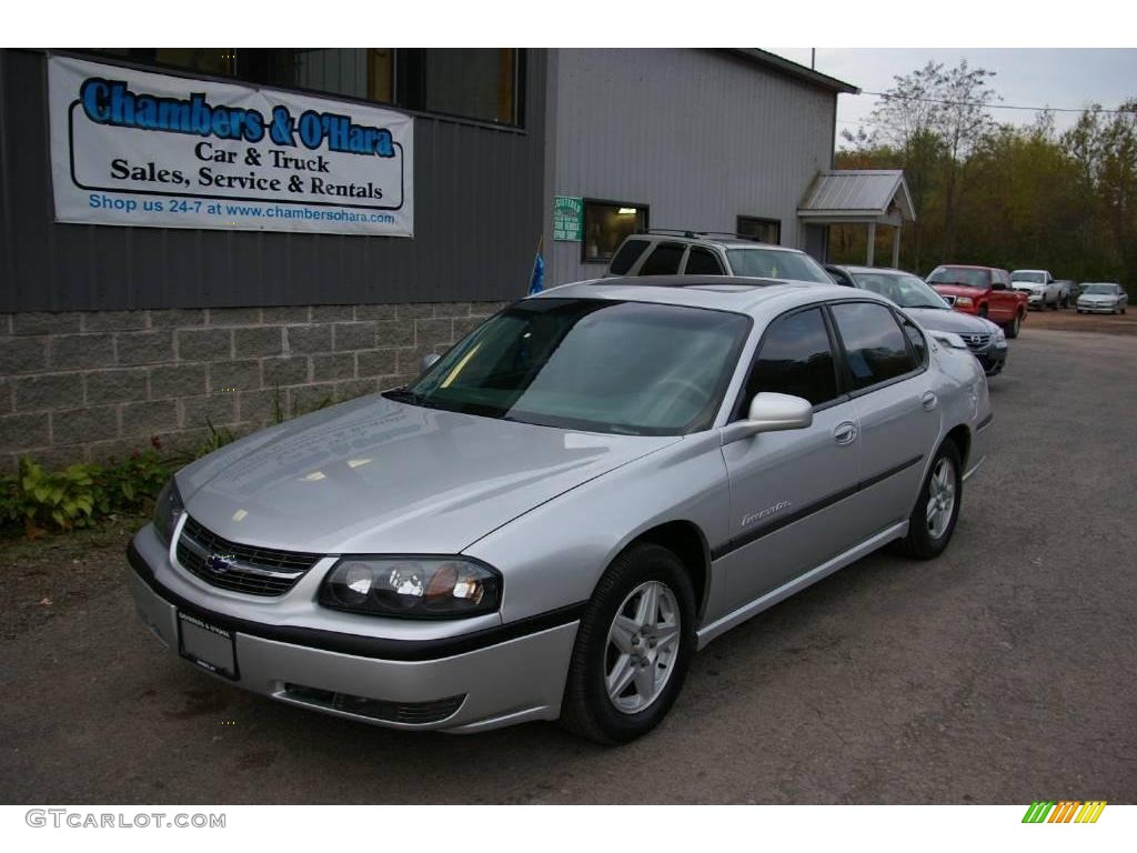 2003 Impala LS - Galaxy Silver Metallic / Medium Gray photo #1