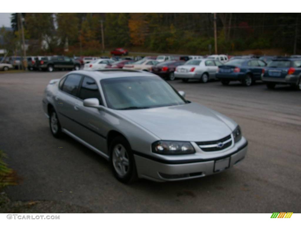 2003 Impala LS - Galaxy Silver Metallic / Medium Gray photo #16