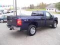 2009 Imperial Blue Metallic Chevrolet Silverado 1500 Regular Cab 4x4  photo #3