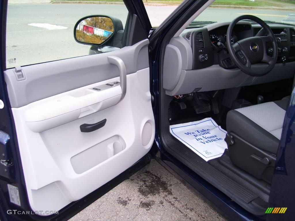 2009 Silverado 1500 Regular Cab 4x4 - Imperial Blue Metallic / Dark Titanium photo #22