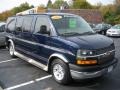 Indigo Blue Metallic 2004 Chevrolet Express 1500 Passenger Conversion Van