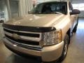 2007 Silver Birch Metallic Chevrolet Silverado 1500 LS Regular Cab 4x4  photo #2