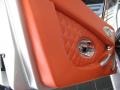 2008 Spyker C8 Laviolette Tropicana Orange Leather Interior Door Panel Photo