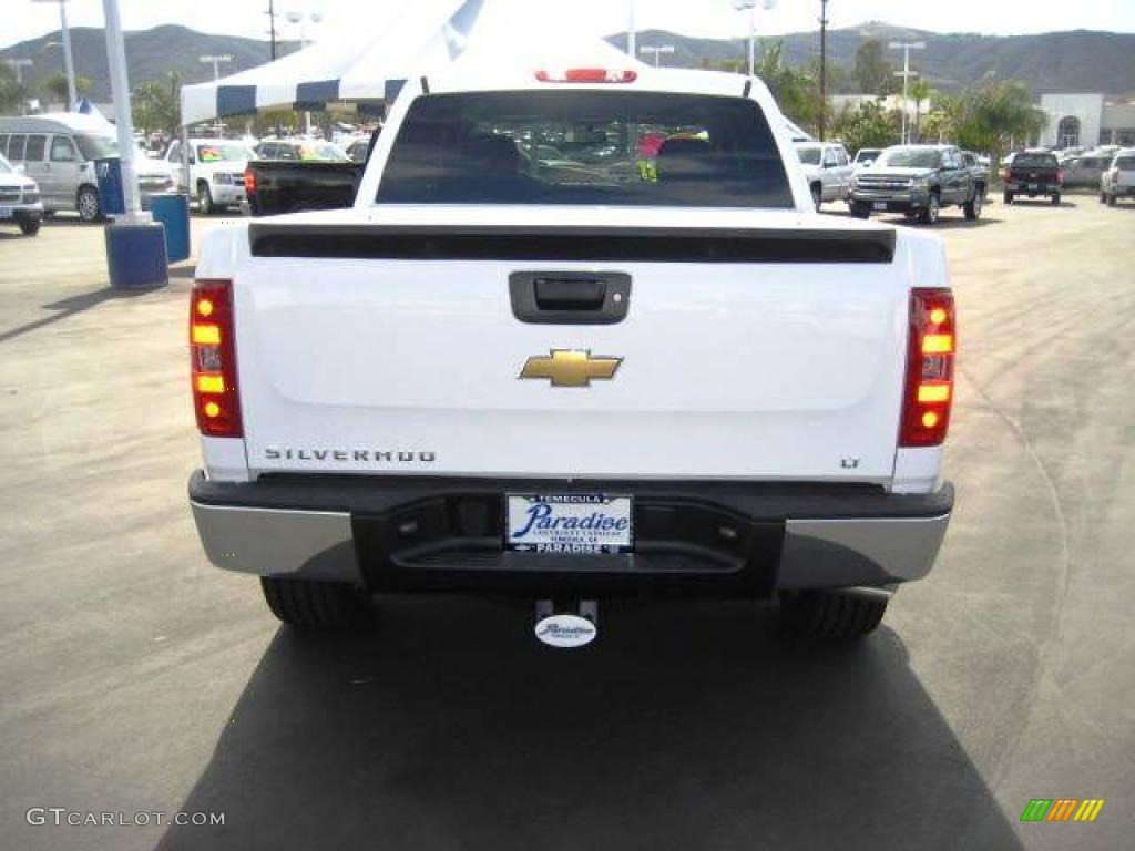 2009 Silverado 1500 LT Crew Cab - Summit White / Ebony photo #7