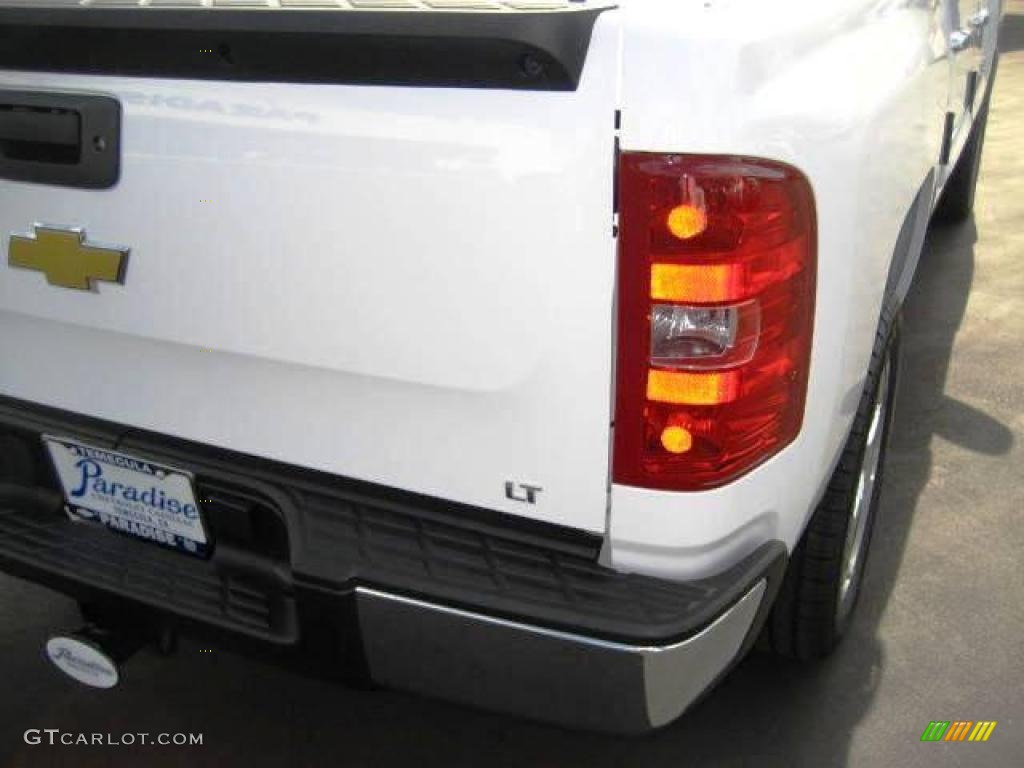 2009 Silverado 1500 LT Crew Cab - Summit White / Ebony photo #9