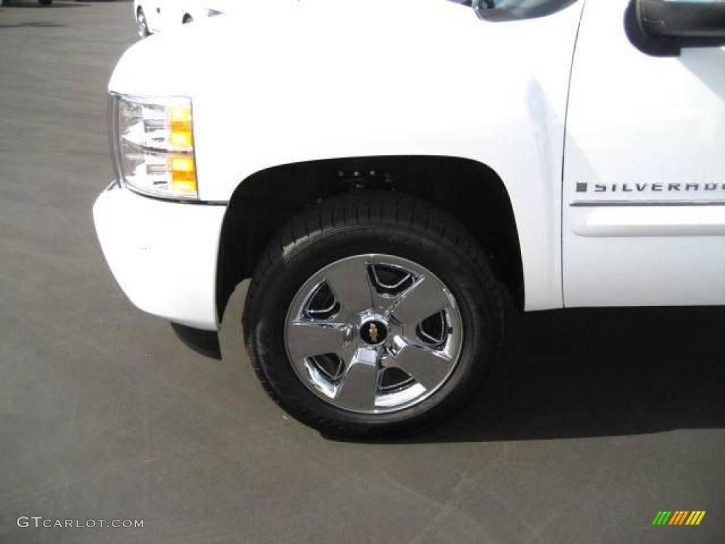 2009 Silverado 1500 LT Crew Cab - Summit White / Ebony photo #20