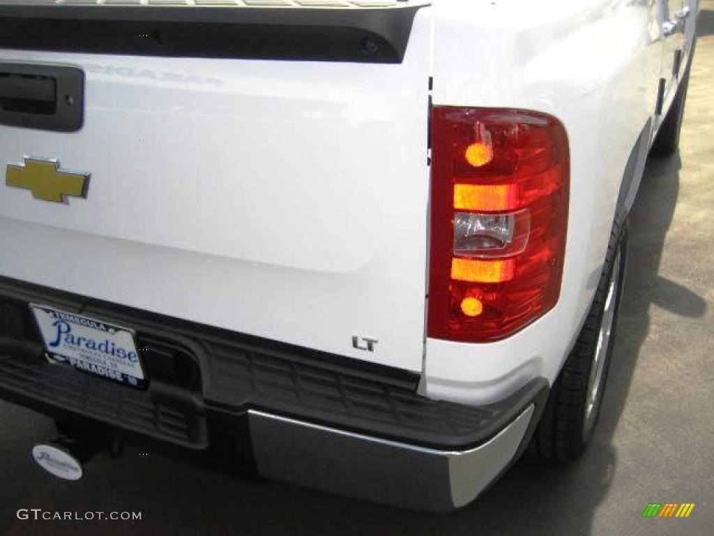 2009 Silverado 1500 LT Crew Cab - Summit White / Ebony photo #6