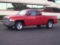 2001 Flame Red Dodge Ram 1500 SLT Club Cab  photo #2