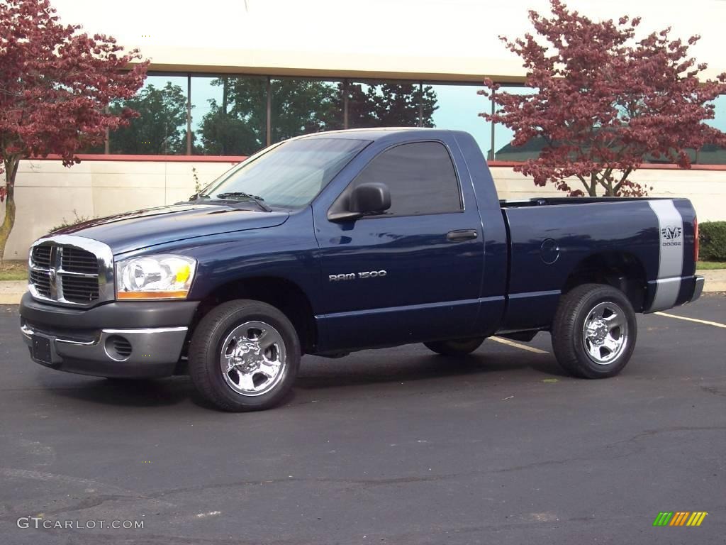 Patriot Blue Pearl Dodge Ram 1500