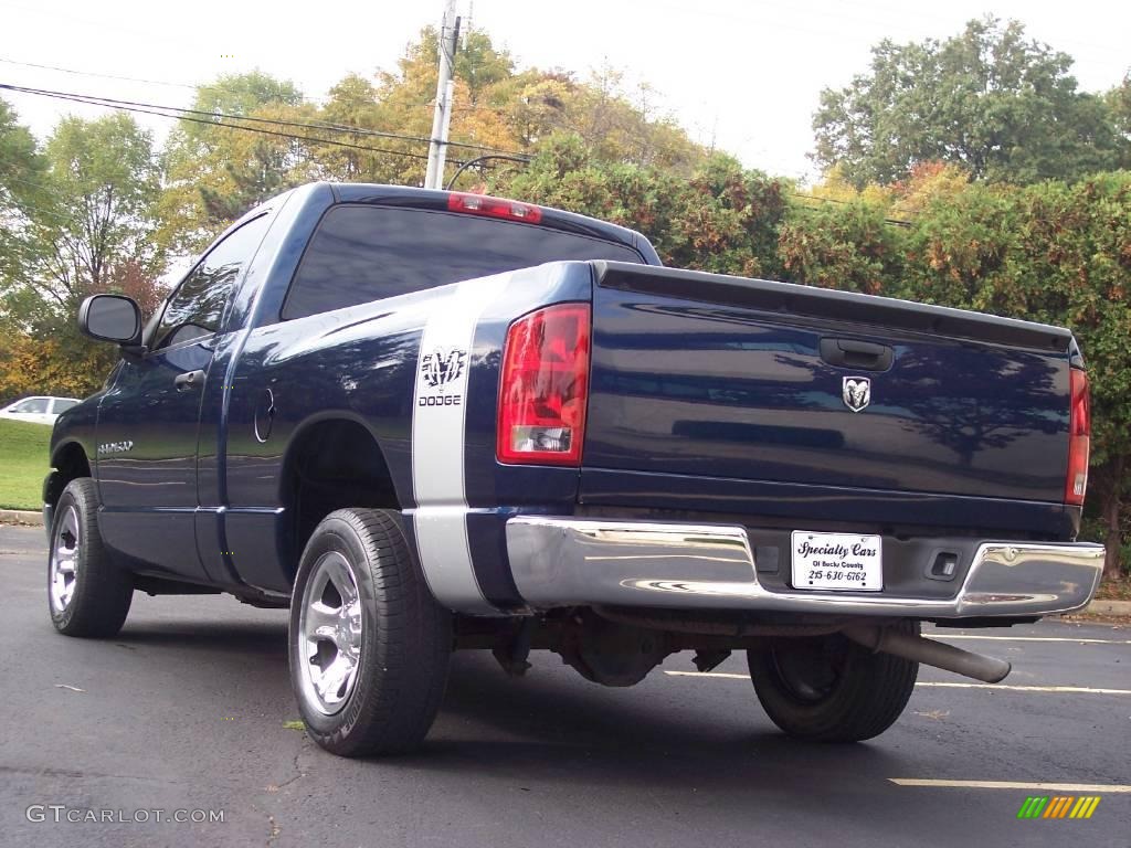 2006 Ram 1500 ST Regular Cab - Patriot Blue Pearl / Medium Slate Gray photo #7