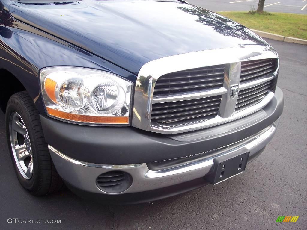 2006 Ram 1500 ST Regular Cab - Patriot Blue Pearl / Medium Slate Gray photo #11