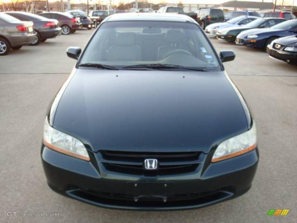1998 Accord EX V6 Sedan - New Dark Green Pearl / Ivory photo #2