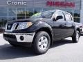 Super Black - Frontier SE Crew Cab 4x4 Photo No. 1
