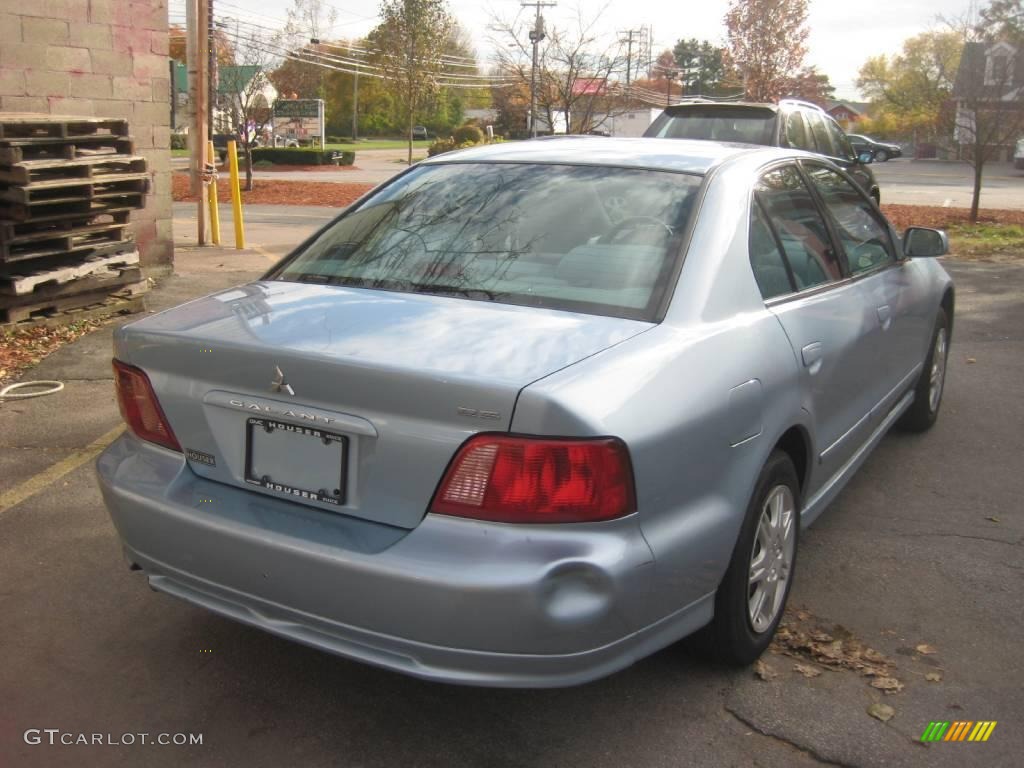 2003 Galant ES - Chrome Blue Pearl / Gray photo #2