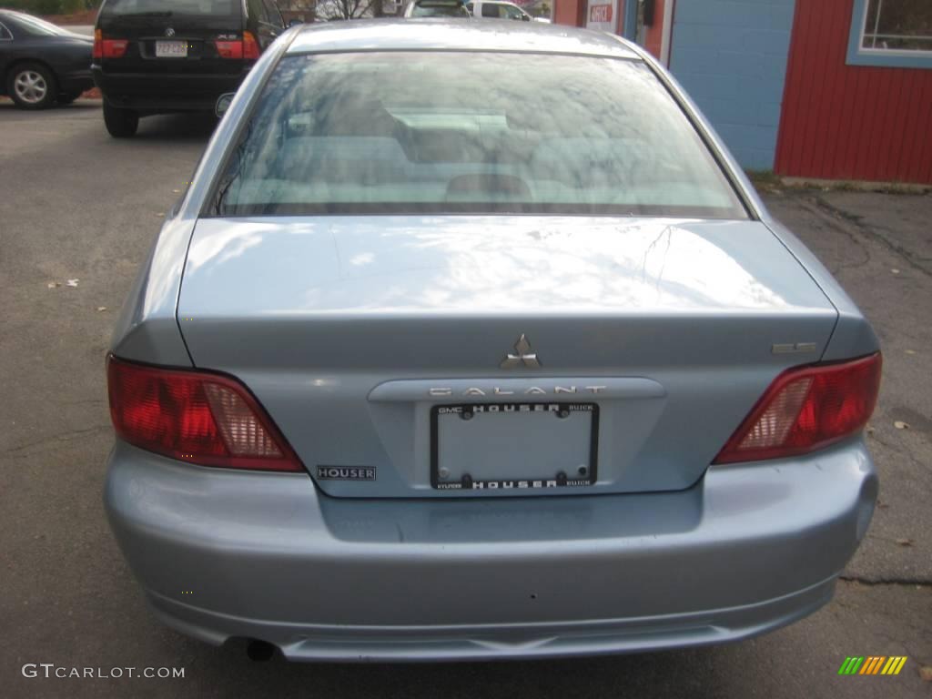 2003 Galant ES - Chrome Blue Pearl / Gray photo #12