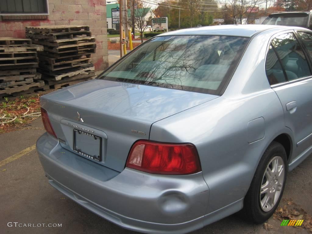 2003 Galant ES - Chrome Blue Pearl / Gray photo #13