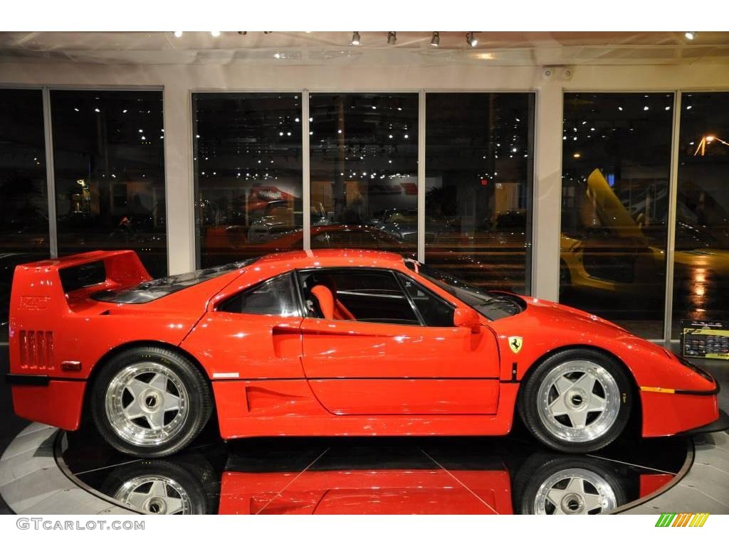 1991 F40  - Red / Red photo #13