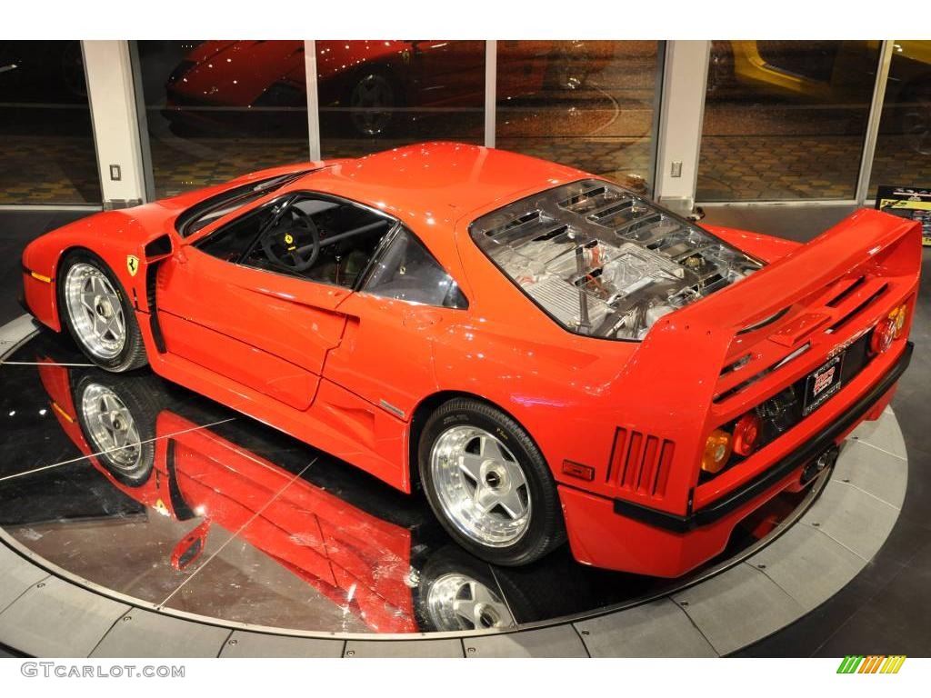 1991 F40  - Red / Red photo #16