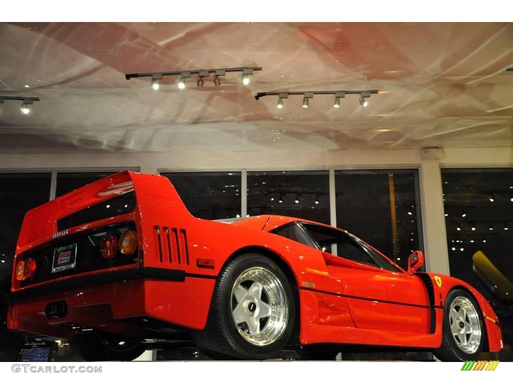 1991 F40  - Red / Red photo #30
