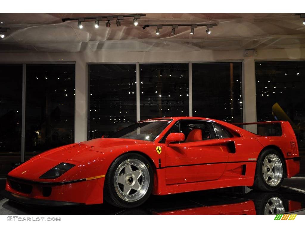 1991 F40  - Red / Red photo #34